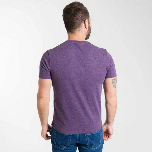 Size& Crew Neck T-Shirt in Pale Purple