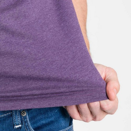 Size& Crew Neck T-Shirt in Pale Purple