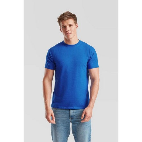 Size& Crew Neck T-Shirt in Royal Blue