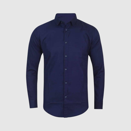 Cedar Wood State Slim Fit Long Sleeve Shirt Navy