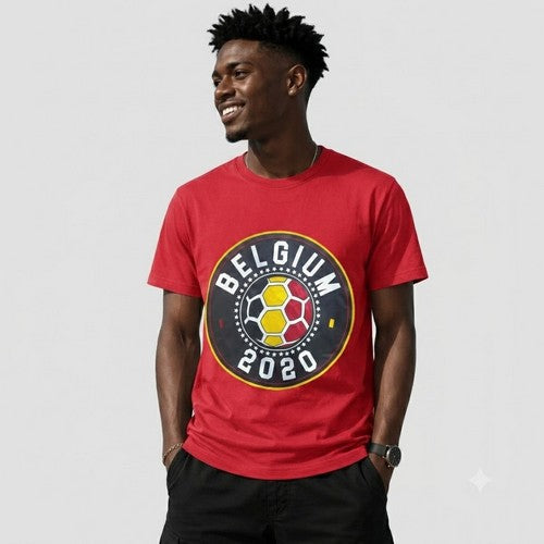 14-1352 Belgium 2020 Nominal Printed Jersey in Red