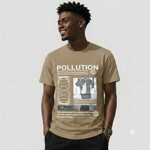 14-1352 Pollution Nominal/Schlechte Nominal Printed Jersey in Pastel Brown