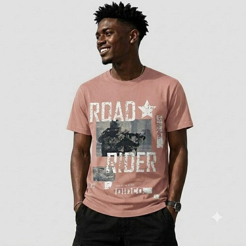 14-1352 Road Rider / Army Nominal Printed Jersey in Dusty Pink