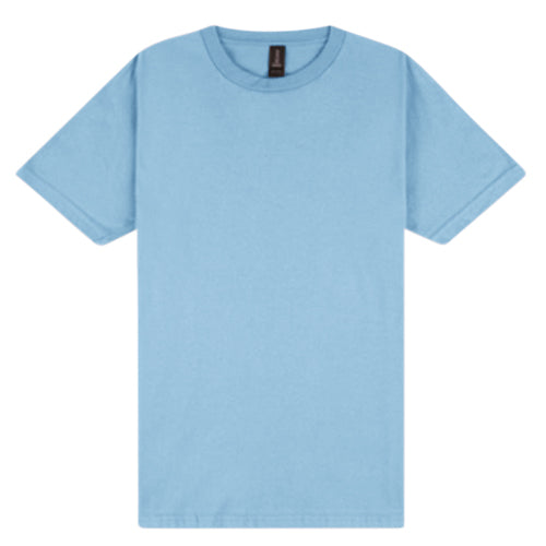 Fristads Plain Crew Neck T-Shirt Light Blue