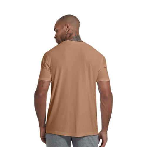 Fristads Plain Crew Neck T-Shirt Brown