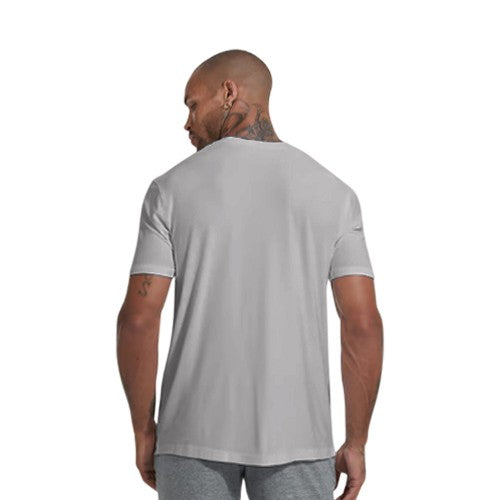 Fristads Plain Crew Neck T-Shirt Mid Heather Grey