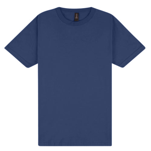 Fristads Plain Crew Neck T-Shirt Navy