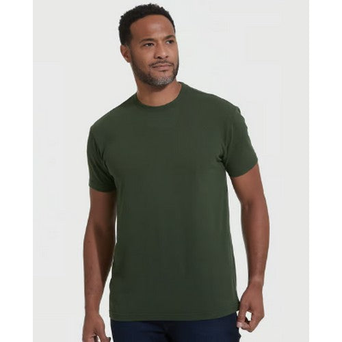 Fristads Plain Crew Neck T-Shirt Olive