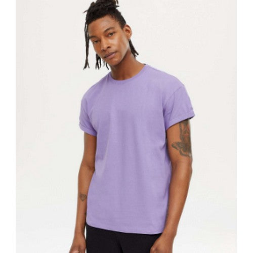 Fristads Plain Crew Neck T-Shirt Purple