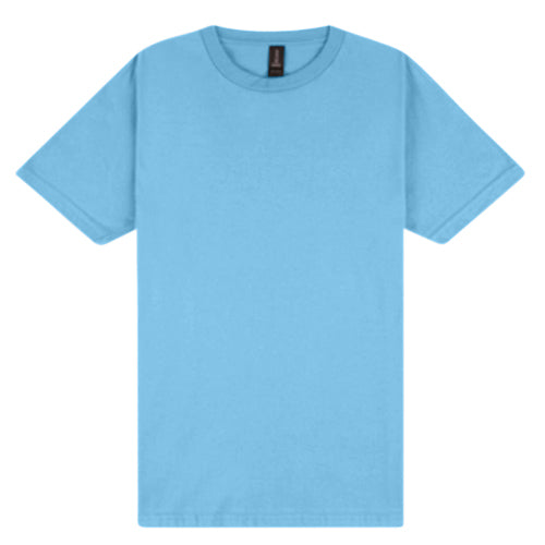 Fristads Plain Crew Neck T-Shirt Sky Blue