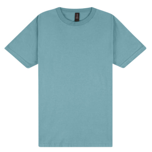 Fristads Plain Crew Neck T-Shirt Stone Blue