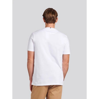 US Polo Assn Crew Neck Embroidered Logo T-Shirt Off White