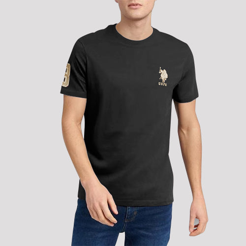 US Polo Association Big Logo T-Shirt Black