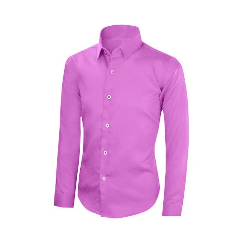 LilacSLIMFIT Omega Slim Fit Shirt Lilac