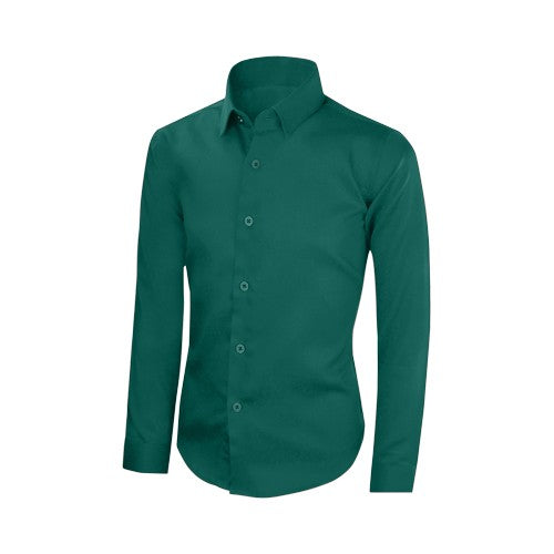 TealSLIMFIT Omega Slim Fit Shirt Teal