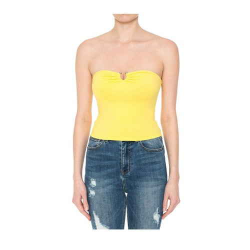 73221 U-Ring Tube Top Vibrant Yellow