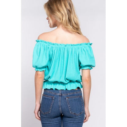 Gipsy Top Aqua Blue