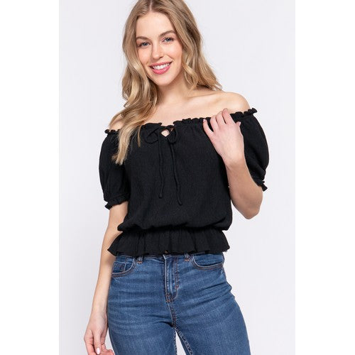 T13497 Gipsy Top Black