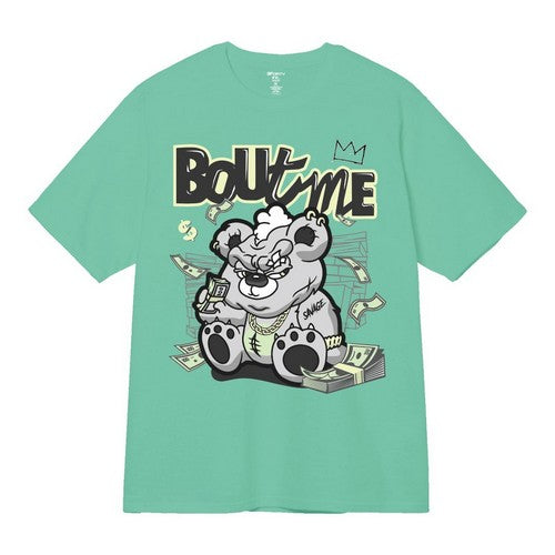 4719 Boutime Bear Graphic Tee in Mint