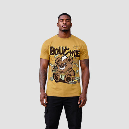 Boutime Bear Graphic Tee in Timber