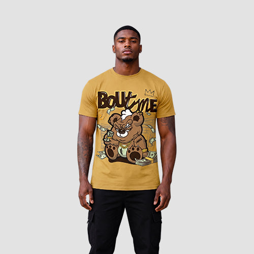 Boutime Bear Graphic Tee in Timber