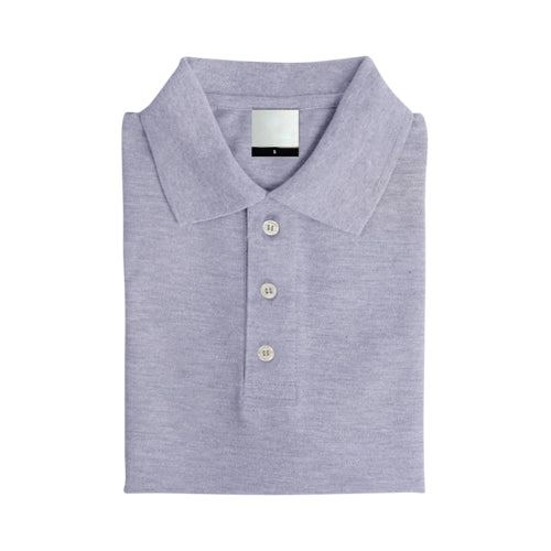 Russell Athletic Slim Fit Polo Shirt in Heather Grey