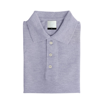 Russell Athletic Slim Fit Polo Shirt in Heather Grey