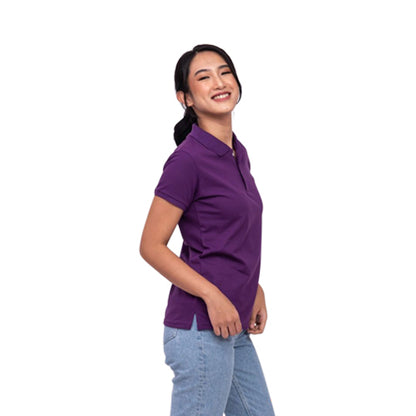 Russell Athletic Slim Fit Polo Shirt in Violet