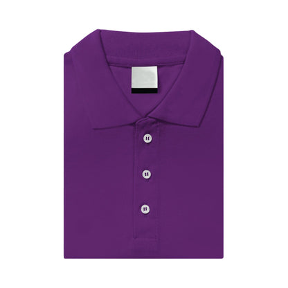 Russell Athletic Slim Fit Polo Shirt in Violet