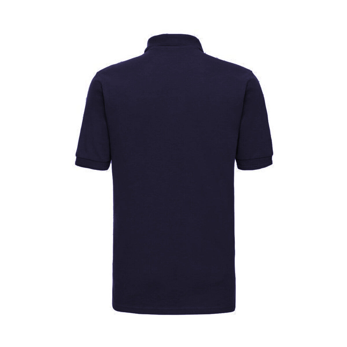 Russell Athletic Ripple Collar & Cuff Polo Shirt in Navy