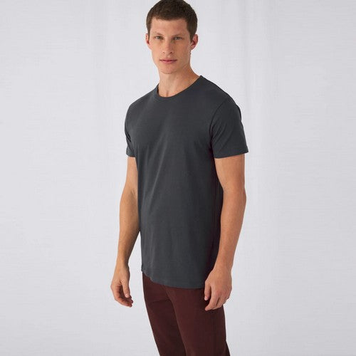 B&C Crew Neck Jersey in Dark Grey