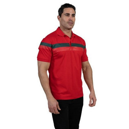 Precision Fit Polo Shirt in Red