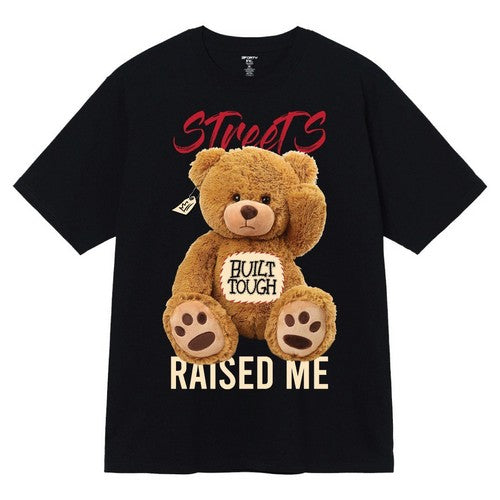 3222 Streets Raised Me Graphic Tee in Black
