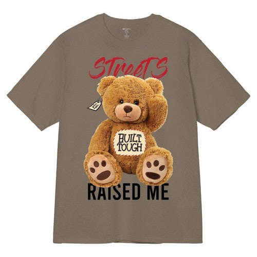3222 Streets Raised Me Graphic Tee in Mud