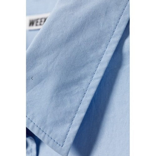 River Island Work Shirt in Light Blue