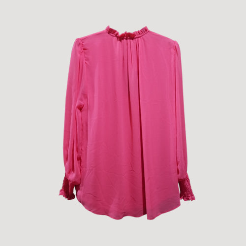 Tie Neck Blouse in Pink