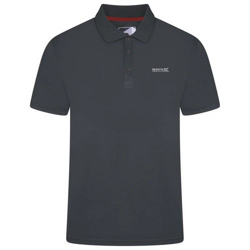 Regatta Maverick IV Quick Dry Polo Shirt in Seal Grey