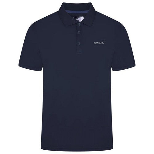 Regatta Maverick IV Quick Dry Polo Shirt in Navy Surf Spray