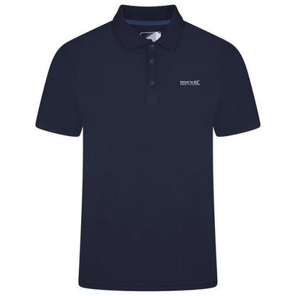 Regatta Maverick IV Quick Dry Polo Shirt in Navy Surf Spray