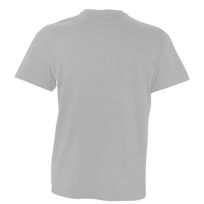 Sol's Victory V-Neck T-Shirt in Grey Marl