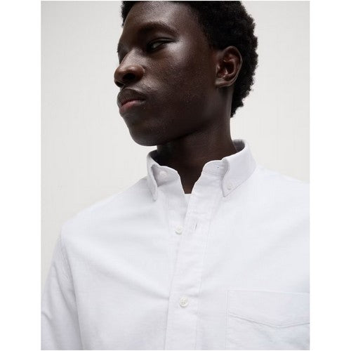 Marks & Spencer Ultimate Pure Cotton Oxford Shirt in White