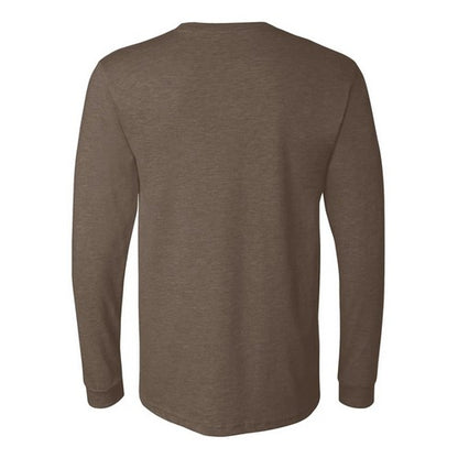 B&C Collection Long Sleeve Cotton Jersey in Stone