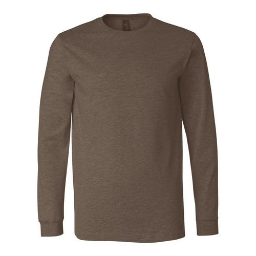 B&C Collection Long Sleeve Cotton Jersey in Stone