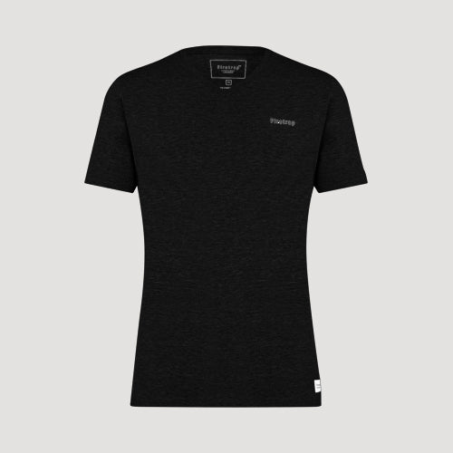 Firetrap Path V-Neck T-Shirt in Black
