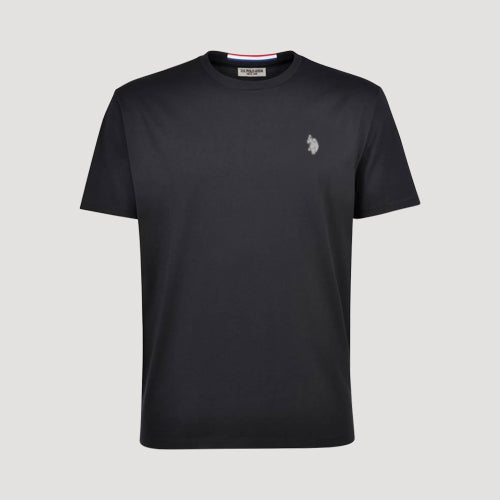US Polo Assn. Embroidered Logo T-Shirt in Black