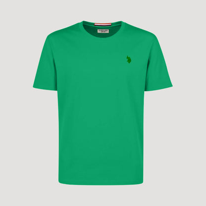 US Polo Assn. Embroidered Logo T-Shirt in Kelly Green