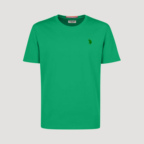 US Polo Assn. Embroidered Logo T-Shirt in Kelly Green