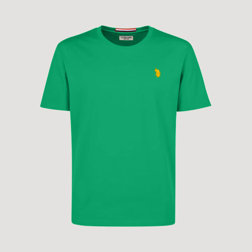 US Polo Assn. Embroidered Logo T-Shirt in Kelly Green