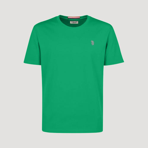 US Polo Assn. Embroidered Logo T-Shirt in Kelly Green