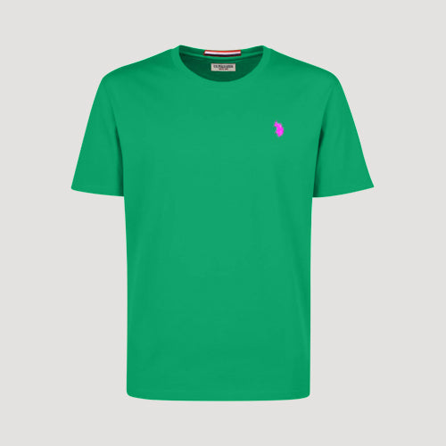 US Polo Assn. Embroidered Logo T-Shirt in Kelly Green